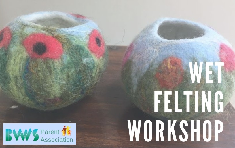 Wet Felting Workshop – Apr. 13